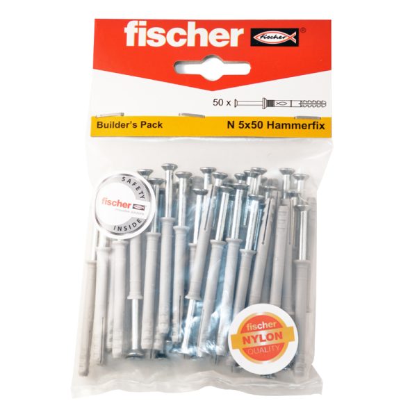 N 5x50 NAILPLUG BUILDERS PACK
