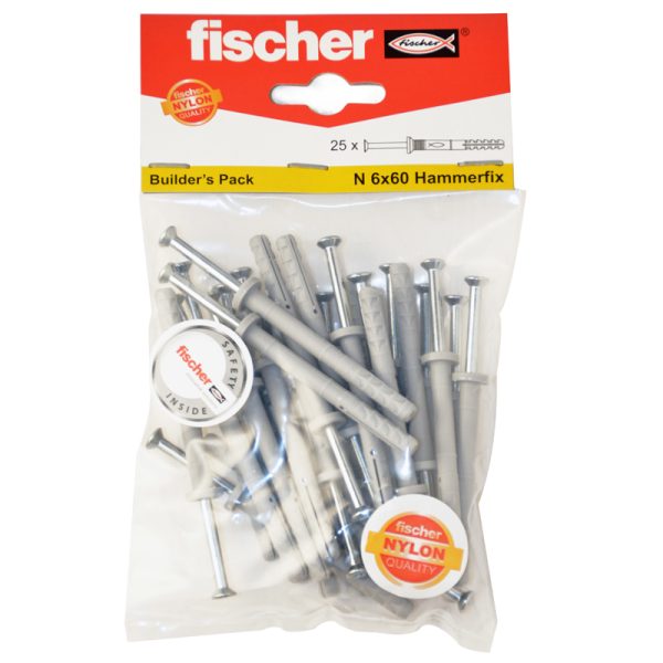 N 6x60 NAILPLUG BUILDERS PACK