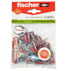 DUOPOWER 5x25 NYLON PLUG (20295) BULDERS PACK