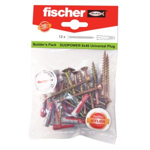UX 8x50 NYLON PLUG (20301) BUILDERS PACK