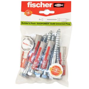 DUOPOWER 12x60 NYLON PLUG (20303) BUILDERS PACK