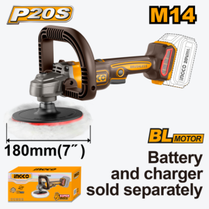 20V PS+ ANGLE POLISHER B/L 180MM