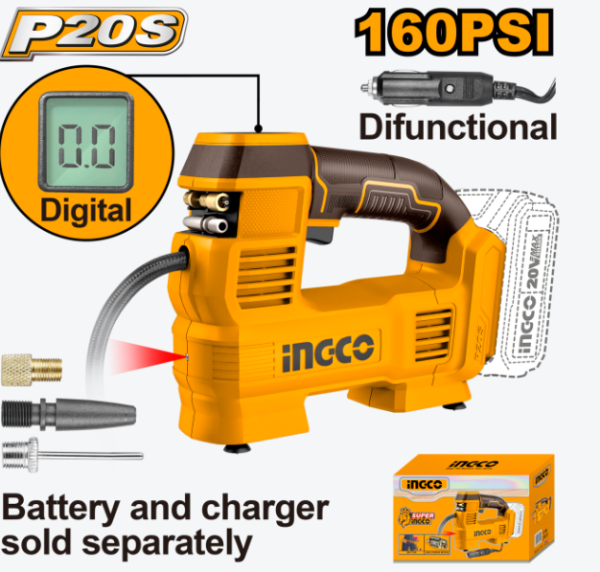 20V PS+ C/L COMPRES 160PSI 11BAR