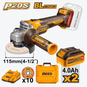 20V PS+ C/L GRINDER 115MM BRUSHLESS KIT