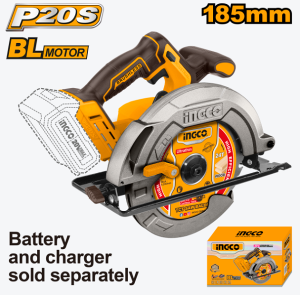 20V PS+ C/L CIRCULAR SAW 185MM