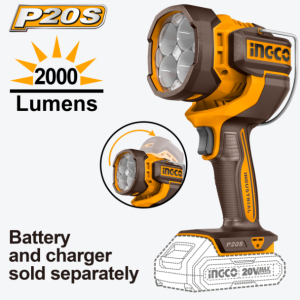 20V PS+ C/L 2000 LUMENS WORK LAMP NO B/C