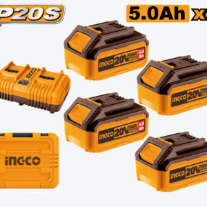 20V PS+ 5.0AH 4BAT & DUAL CHARGER KIT
