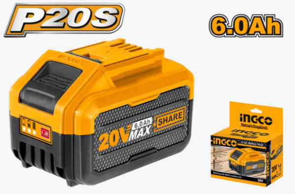 20V PS+ C/L BATTERY 6.0AH