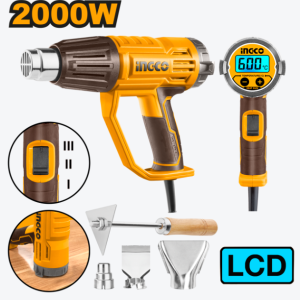 HEAT GUN + ASS LCD 2000W