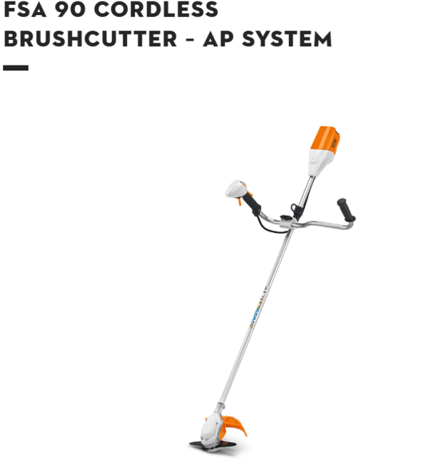 FSA 90 Cordless Brushcutter - AP System - Comfort Handles