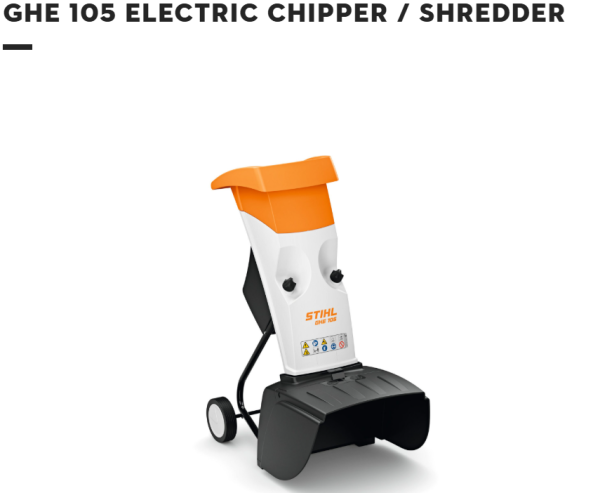 GHE 105 Electric Chipper / Shredder