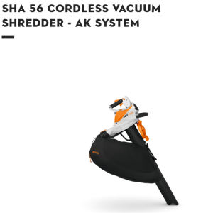 SHA 56 Cordless Vacuum Shredder - AK System