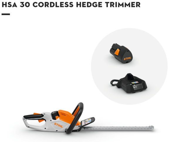 HSA 30 Cordless Hedge Trimmer