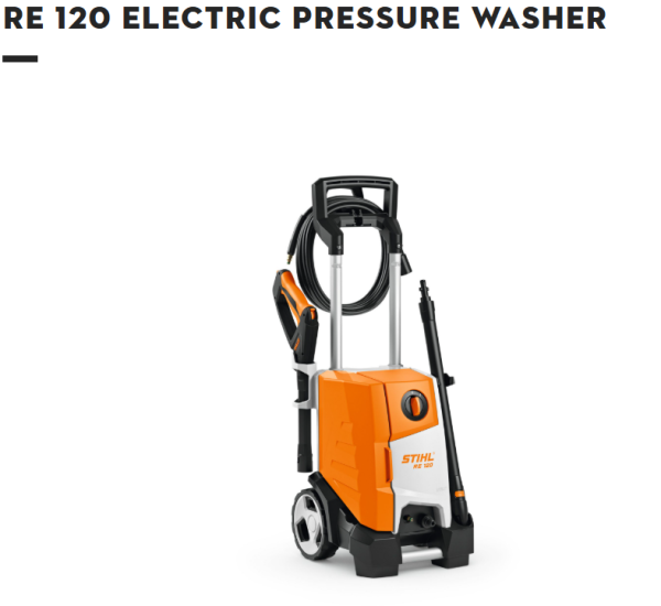 RE 120 Electric Pressure Washer