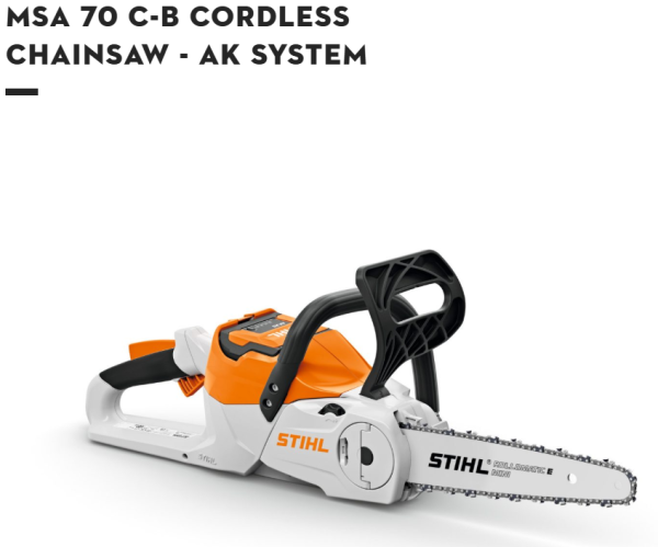 MSA 70 C-B Cordless Chainsaw - AK System