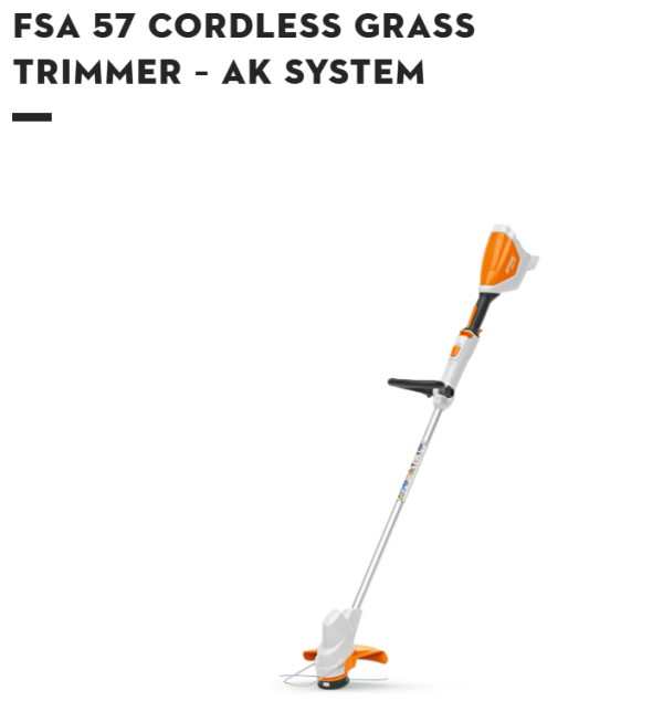 FSA 57 Cordless Grass Trimmer - AK System