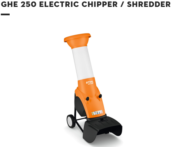 GHE 250 Electric Chipper / Shredder